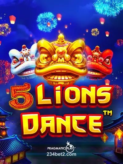 Imagem do jogo 5 Lions Dance na 234bet